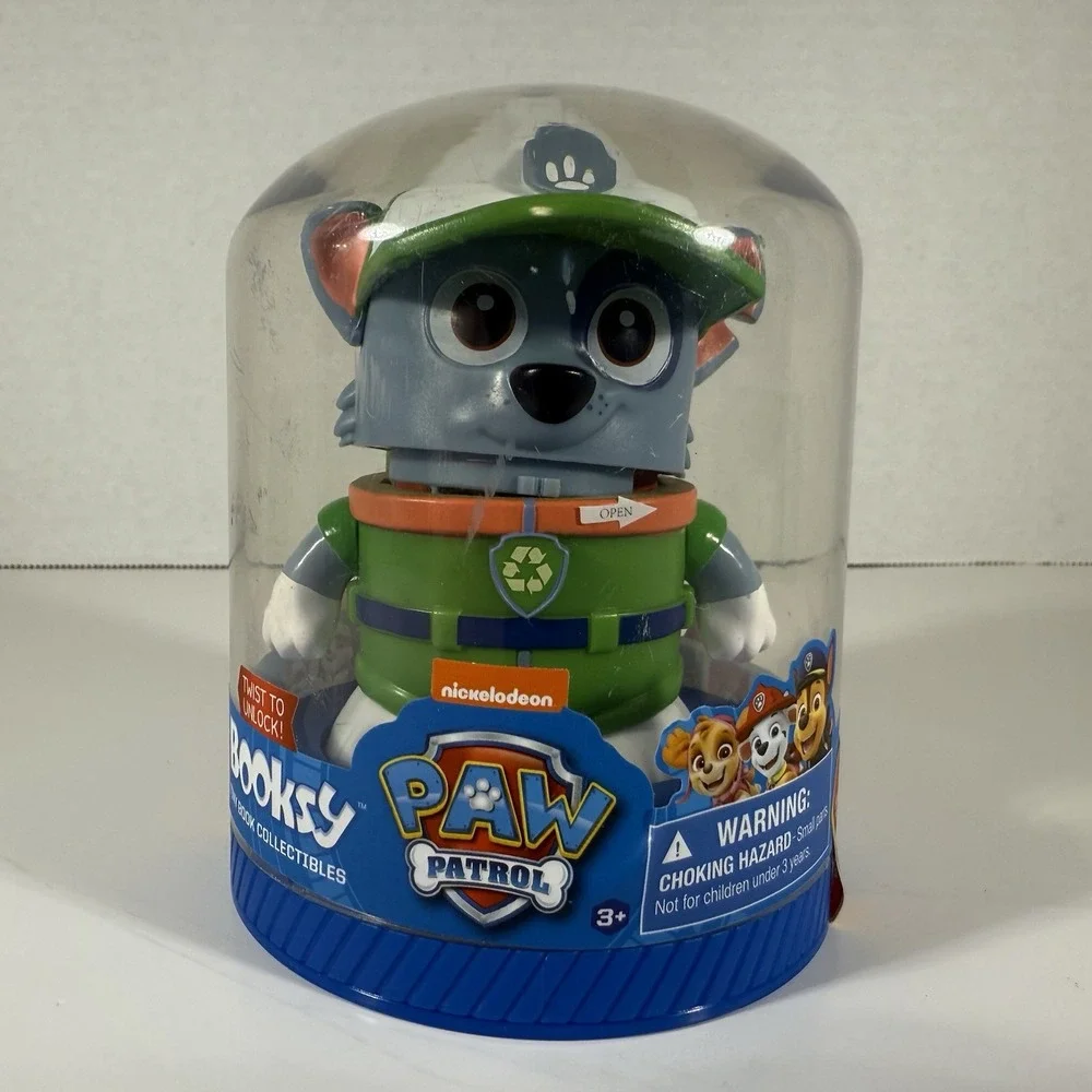 BOOKSY Paw‎ Patrol Tiny Book Collectibles Rocky (SEALED)